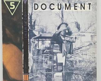R.E.M. Document LP Vinyl Record