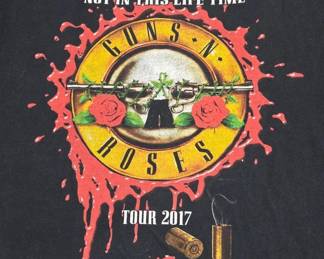 Guns N' Roses 2017 Tour T-Shirt