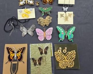 Butterfly-Themed Jewelry and Accessories