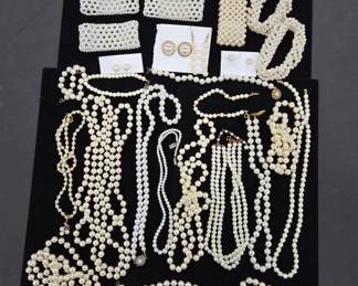 Faux Pearl Jewelry