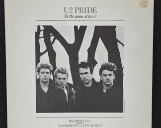 U2 Pride (In The Name Of Love) Vinyl Record