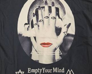 Empty Your Mind T-Shirt by Vuzuhe