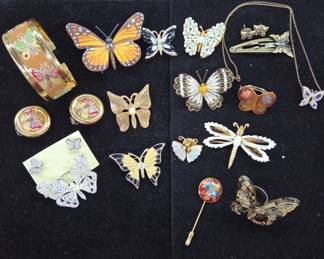 Butterfly and Insect Jewelry