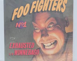 Foo Fighters 'Exhausted' Vinyl Record