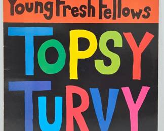 Young Fresh Fellows 'Topsy Turvy' Record Album