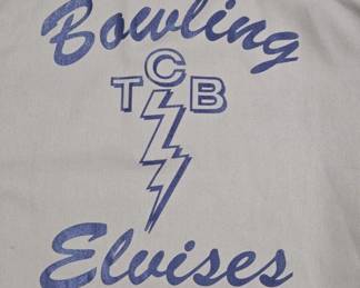 Bowling Elvises Shirt with TCB Logo