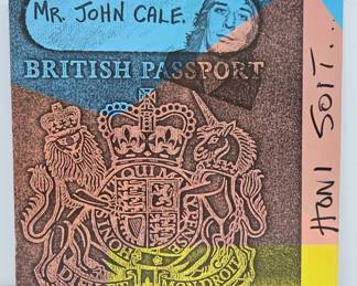 John Cale 'Honi Soit' Vinyl LP Record