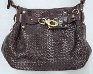 Francesco Biasia Brown Leather Bag