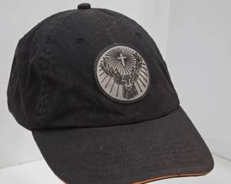Black Jagermeister Cap with Adjustable Strap