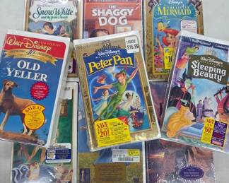 New Sealed VHS Tapes