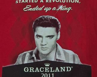 Elvis Graceland 2011 Graphic T-Shirt