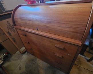 roll top secretary desk