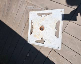 wrought iron umbrella stand