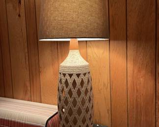 MCM POTTERY LAMP