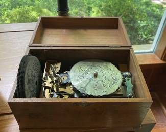 Antique music box