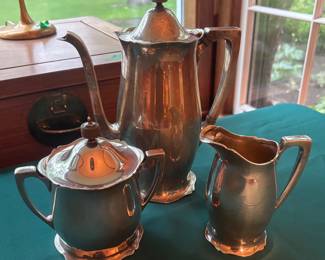 Sterling silver coffee set Antique by Wallace 
