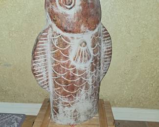 Large fish planter