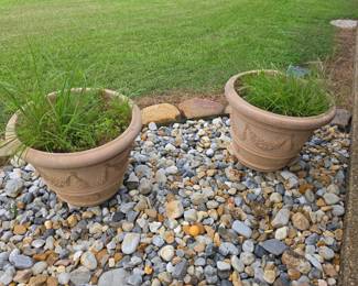 Plastic planters