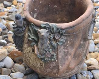 Heavy golf planter