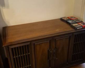 RCA stereo with 8 track and turn table