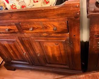 Dry sink