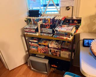 Ton of DVDs and VHS
