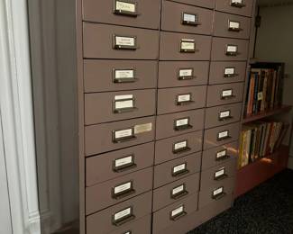 Vintage Steelmaster Industrial 30 Drawer Metal Cabinet Lot #: 13