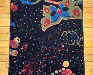 Mardi Gras Theme Area Rug Lot #: 114