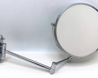 Vintage Swivel Arm Magnifying Bathroom Mirror Lot #: 164