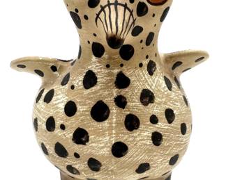 Zuni Pueblo Native American Pottery Owl By Metropolitan Museum Of Art & Baltimore Museum Of Art Lot #: 26