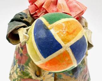 Vintage Hand Made Paper Mache Clown Lot #: 69