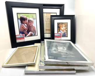 7 Picture Frames, Some Never Used Lot #: 167