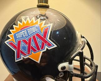 Super Bowl XXIX Coca-Cola Riddell Helmet Lamp
