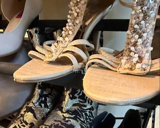 Multi-Tiered Metal Shoe Rack