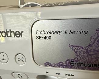 Brother SE-400 Embroidery & Sewing Machine