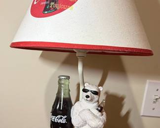 Coca-Cola Polar Bear "Original Coke Collection" Lamp