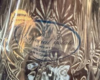 Imperial Estate Crystal Decanter