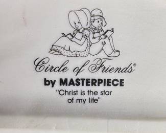 Homco Circle of Friends "Christ is the Star of My Life"