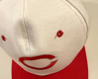 Cincinnati Reds Autographed Baseball Cap - Marge Schott