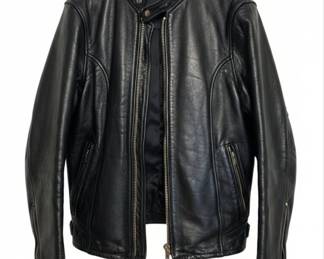Vintage Schott NYC Leather Motorcycle Jacket