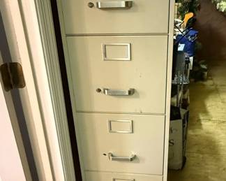 HON 4 Drawer Vertical File Cabinet - Putty Style