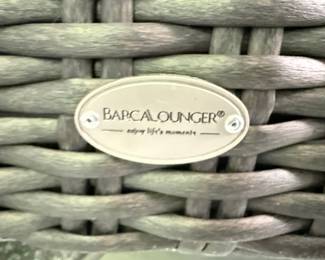 Barcalounger Wicker Glider Chair