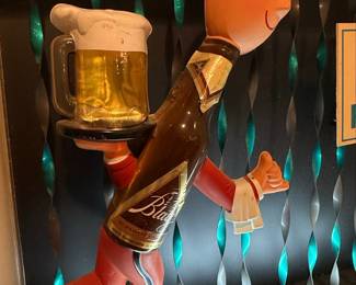 Blatz Beer "Running Waiter" Motion Display