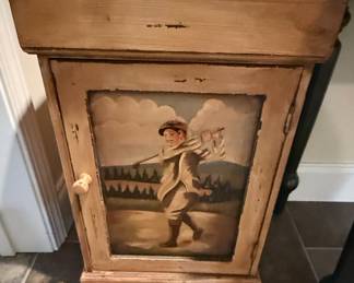 Golfer Scene End Tables