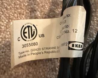IKEA STRANNE Medusa Floor and Table Lamps