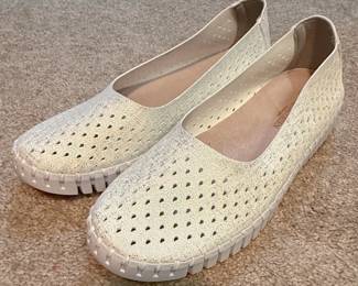Ilse Jacobsen "Tulip" Perforated Slip-On Flats