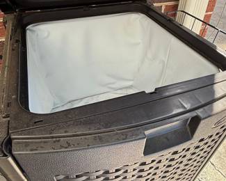 Suncast 77 Qt. Resin Wicker Patio Cooler Station