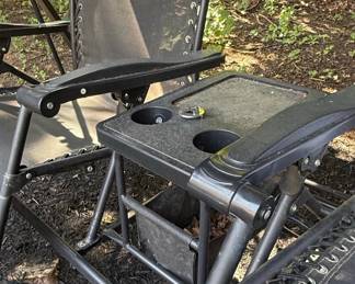 Double Zero Gravity Chair Swing with Canopy