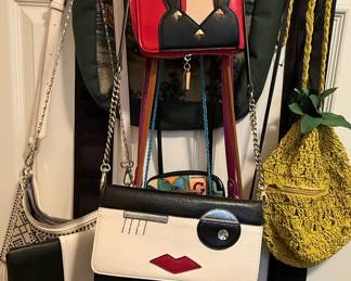 Novelty Lady Face & Cartoon Style Handbags