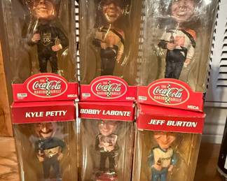 Coca-Cola Racing Family Bobbleheads